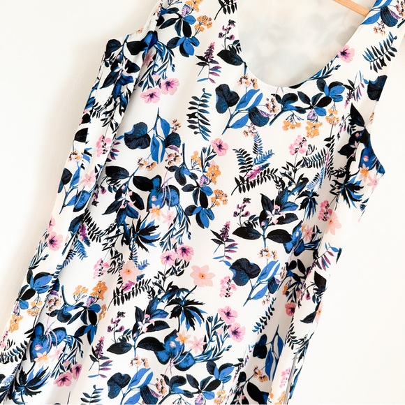 Camber and Grace (RW&Co) pink blue blouse top Sz. M - Picture 6 of 6